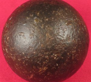 12 Pounder Solid Shot Cannonball